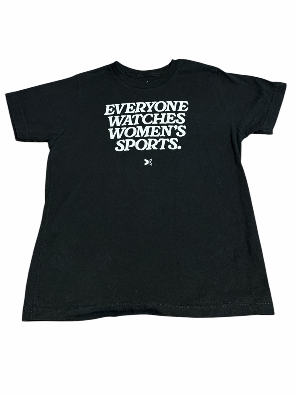 Together Black Graphic Tee with White Print